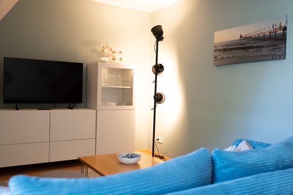 Achtern Diek Haus 9 Wohnung 5 Zingst - Wohnzimmer