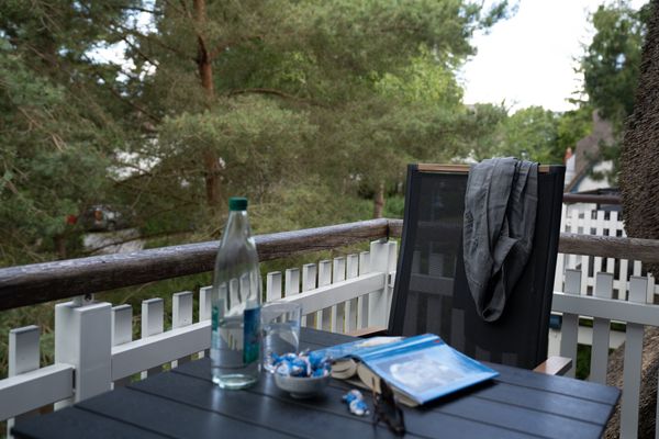 Achtern Diek Haus 9 Wohnung 5 Zingst - Balkon