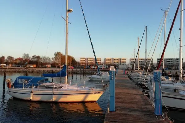   Auszeit am Yachthafen