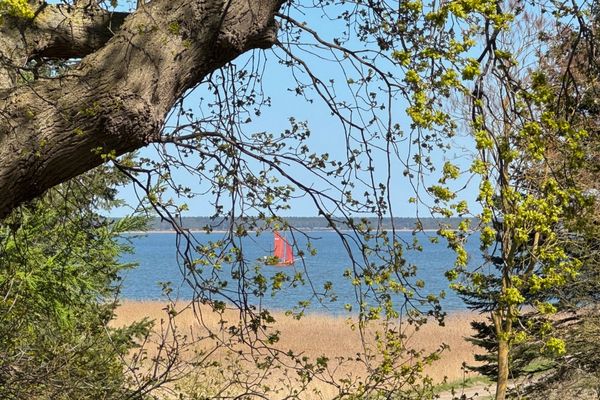  Malergarten 05 Ostseebad Ahrenshoop - Blick auf Sehenswürdigkeit