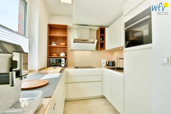 Küche / Küchenzeile Haus Dünenblick Ferienwohnung 6