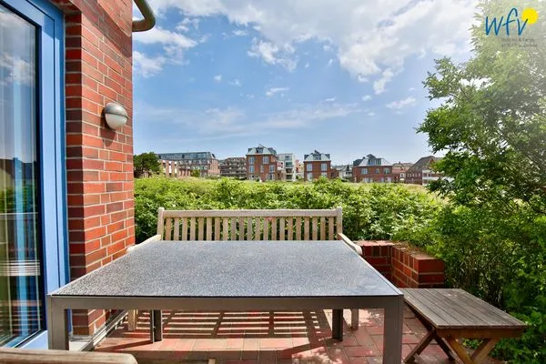 Balkon Haus Dünenblick Ferienwohnung 6