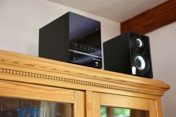 Für Musik im Urlaub ist dank der Musikanlage gesorgt  Ferienwohnung Parkblick