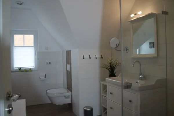 Badezimmer  Morgensonne