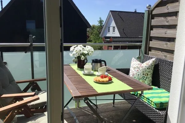 Balkon  Morgensonne