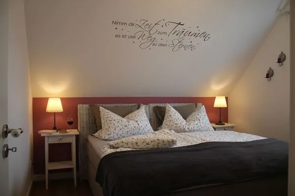 Schlafzimmer  Abendsonne