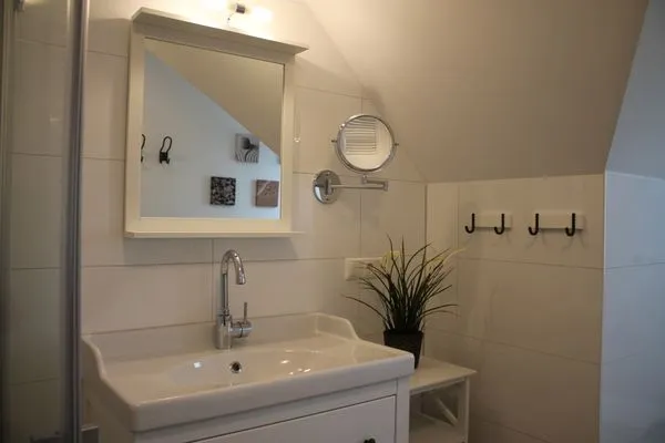 Badezimmer  Abendsonne