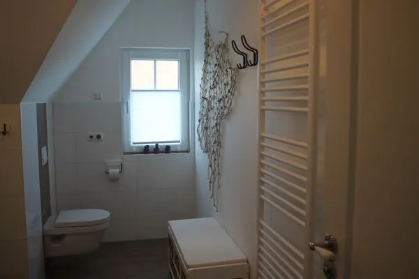 Badezimmer  Abendsonne