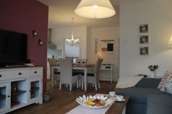 Wohnzimmer  Abendsonne