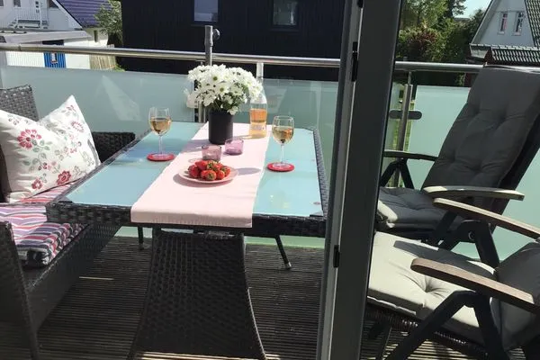 Balkon  Abendsonne