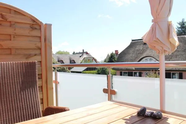 Balkon  Ostwind