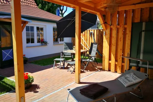 Terrasse  Boddenkahn