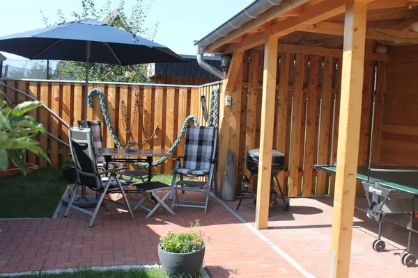 Terrasse  Boddenkahn