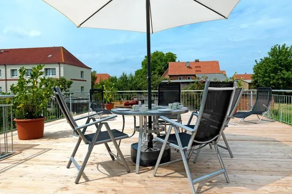 Balkon Steinfurths Hüsing Sonnendeck