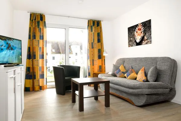 Living room Residenz am Yachthafen Kugelfisch