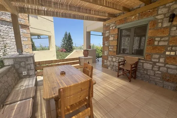 Terrace  Nanita Stone House