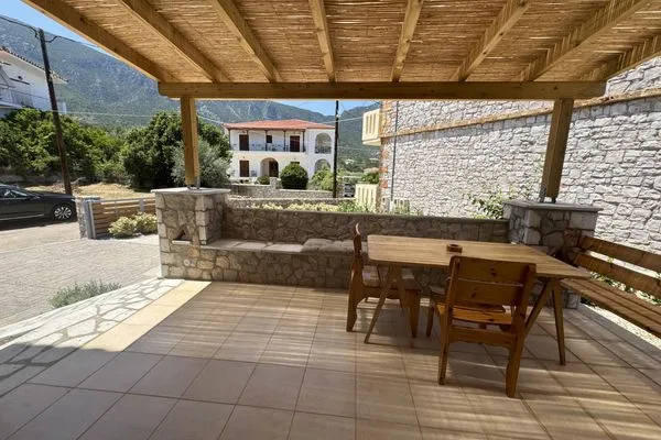 Terrace  Nanita Stone House