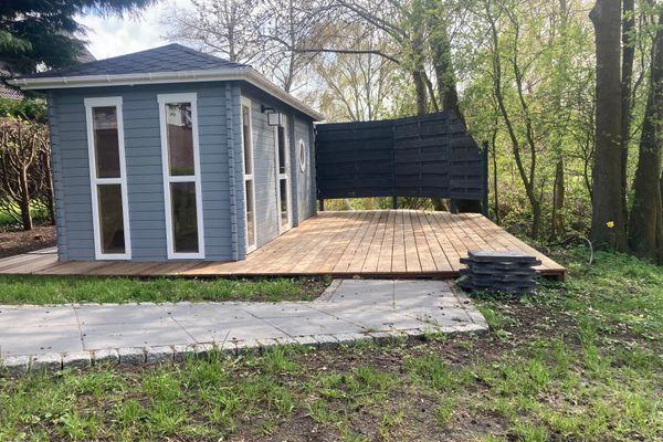  Horst am See Garding - Außensauna