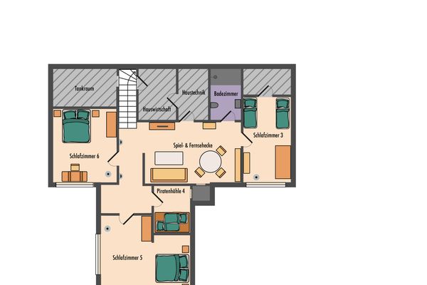  Horst am See Garding - Gartengeschoss