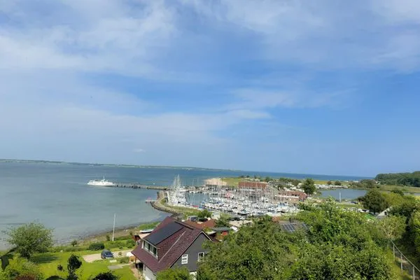 Langballigau mit Badestrand, Restaurants und idyllischem Jachthafen  Blaue Pause
