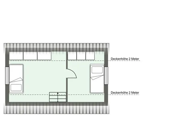 Kjell Hus Kjell Hus FeWo Bad SPO Ording - Grundriss