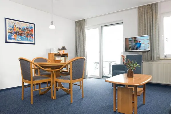 Living room Residenz am Yachthafen Am Yachthafen