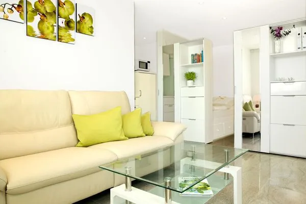 Wohnzimmer Am Krabbenweg Whg.1 im Haus Am Krabbenweg