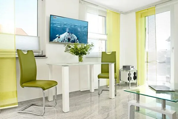 Wohnzimmer Am Krabbenweg Whg.1 im Haus Am Krabbenweg