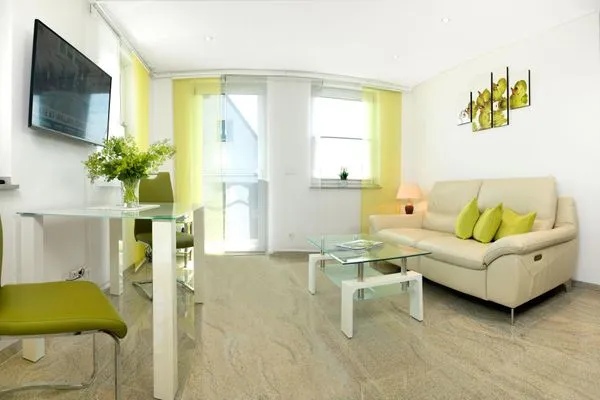 Wohnzimmer Am Krabbenweg Whg.1 im Haus Am Krabbenweg