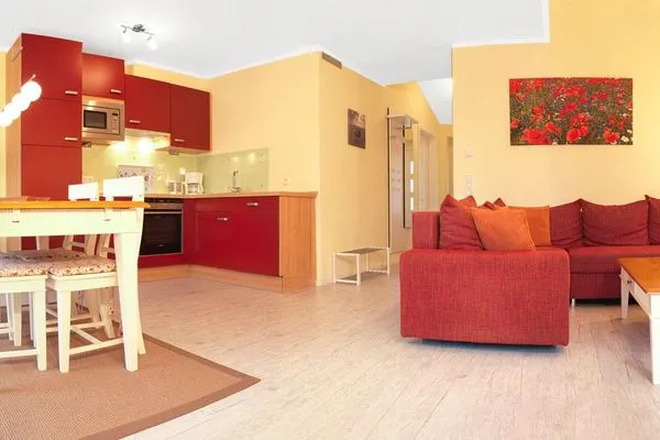 Living room Haus Südwester Seehase