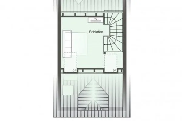 Quartier Deich-4 Ferienhaus Quartier Deich 4 Deichgold SPO Ording - Grundriss