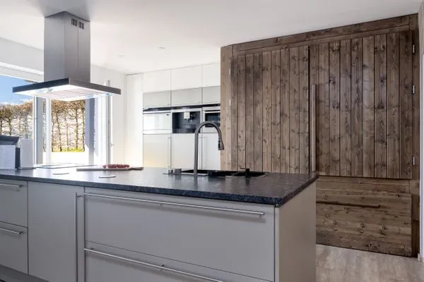 Küche / Küchenzeile  FeWo Silbermöwe - Meerblick,Terrasse, Sauna, Fitness