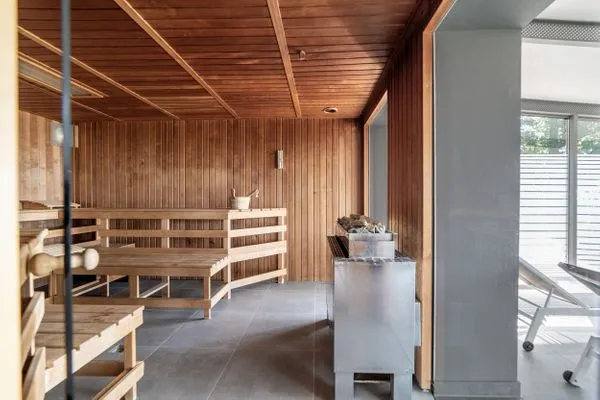 Sauna  FeWo Hafenliebe - Kamin, Sauna, Meerblick