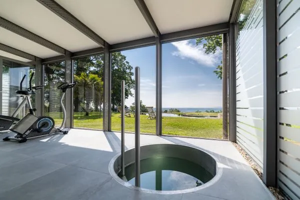 Wellness  FeWo Hafenliebe - Kamin, Sauna, Meerblick