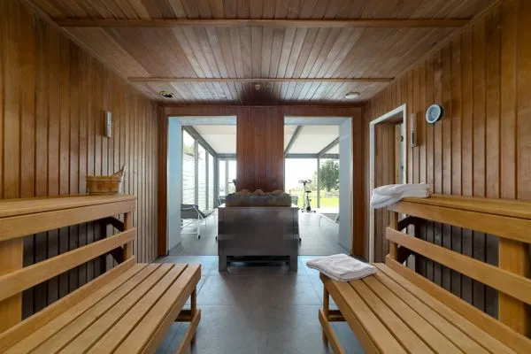 Sauna  FeWo Sonnenschein -  Kamin, Sauna, Meerblick