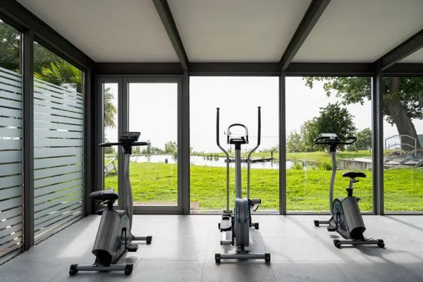 Fitness  FeWo Strandfrieden - Kamin, Sauna, Meerblick
