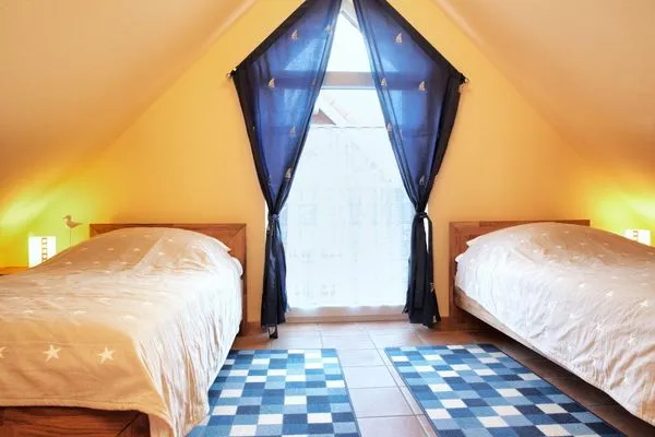 Schlafzimmer Doppelhäuser Timmendorf Strand Haus Neptun