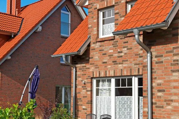 Hauptansicht Doppelhäuser Timmendorf Strand Haus Neptun