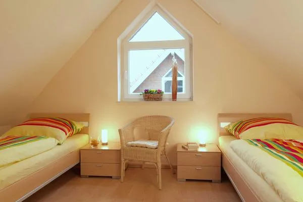 Schlafzimmer Doppelhäuser Timmendorf Strand Haus Sanddorn