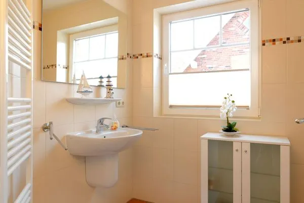 Bathroom Doppelhäuser Timmendorf Strand Haus Seeschwalbe