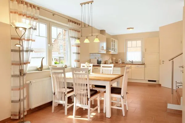 Kitchen Doppelhäuser Timmendorf Strand Haus Seeschwalbe