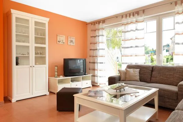 Living room Doppelhäuser Timmendorf Strand Haus Seeschwalbe