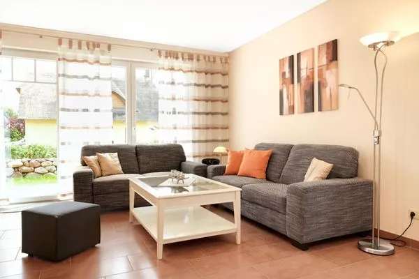 Living room Doppelhäuser Timmendorf Strand Haus Seeschwalbe