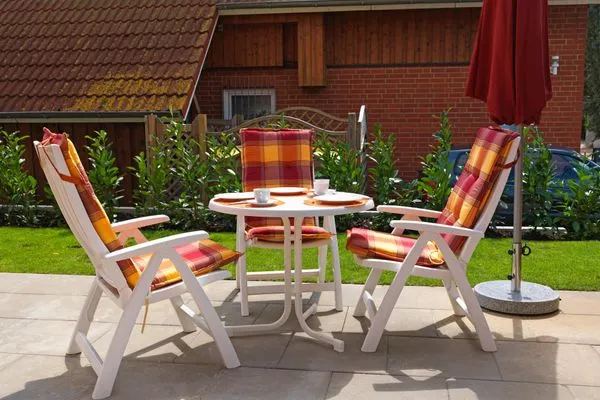 Terrasse Reihenhäuser Timmendorf Strand Haus Utkiek