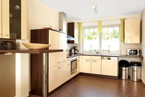 Kitchen Reihenhäuser Timmendorf Strand Haus Strandmuschel