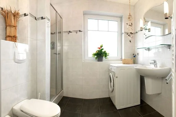 Badezimmer Reihenhäuser Timmendorf Strand Haus Sonnenaufgang