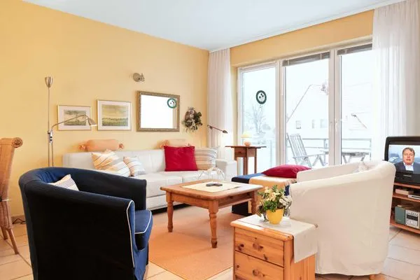 Living room Ferienwohnungen Fischerstieg Ostseekieker