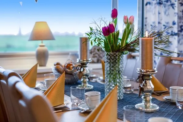 Wohnzimmer  Wellnesshaus Strandläufer