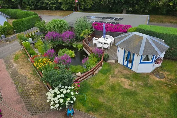 Gartenansicht  Ferienhaus Beier, Whg. 2