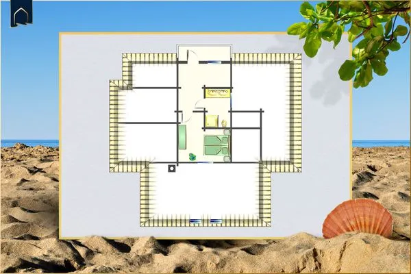 Grundriss  Ferienhaus Villa Riesling